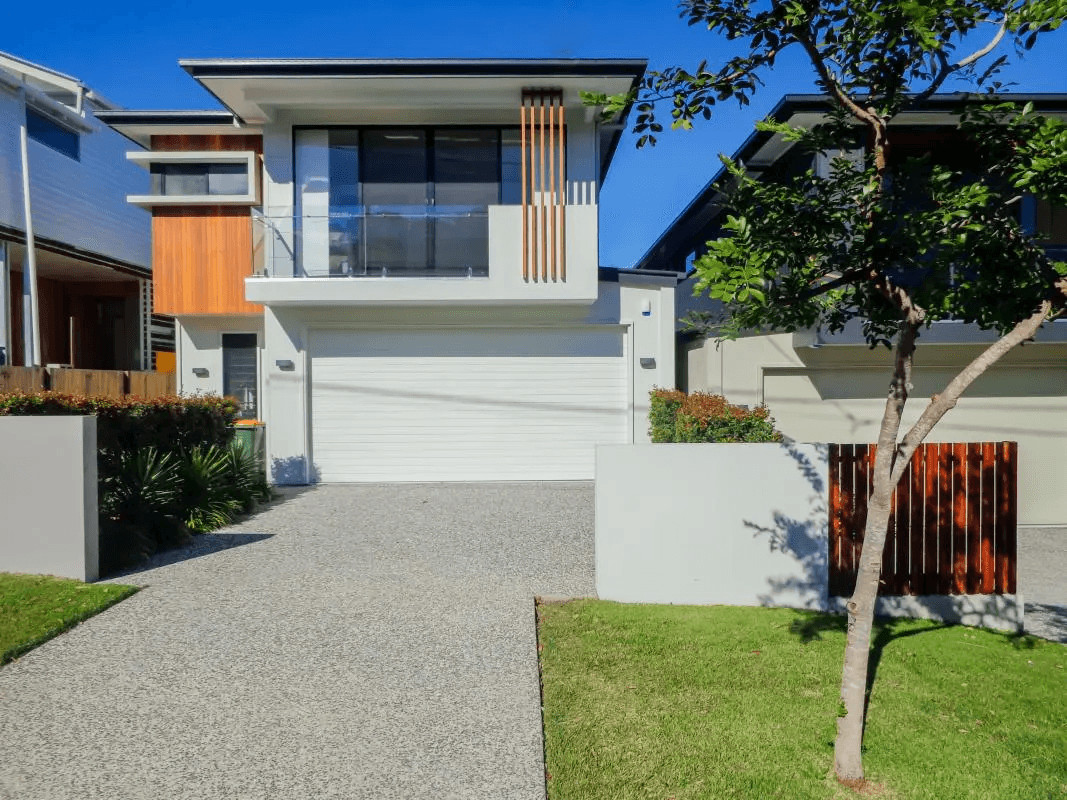 Modern Timber Accent Home