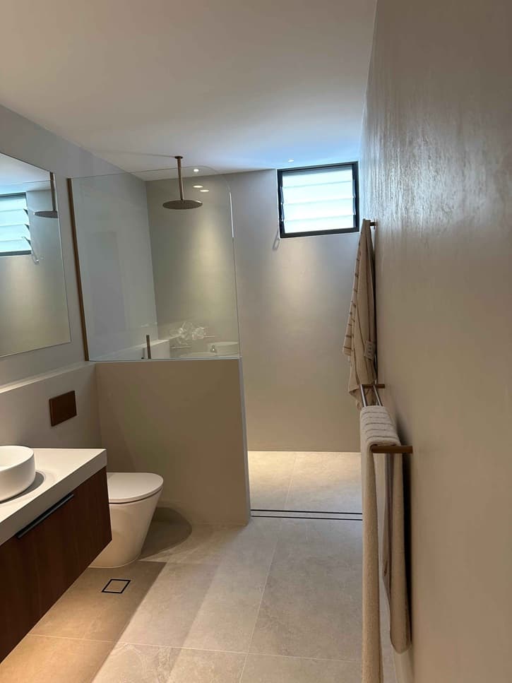 Microcement application